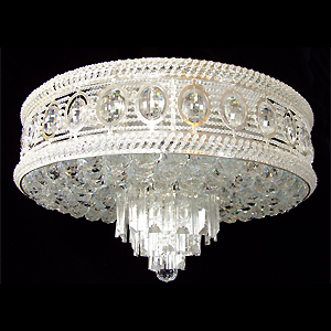 Crystal ceiling lamp