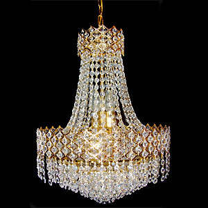 crystal pendant lamp