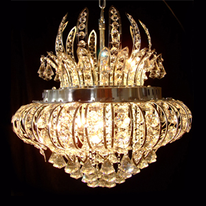 look like diamond crystal pendant lamp