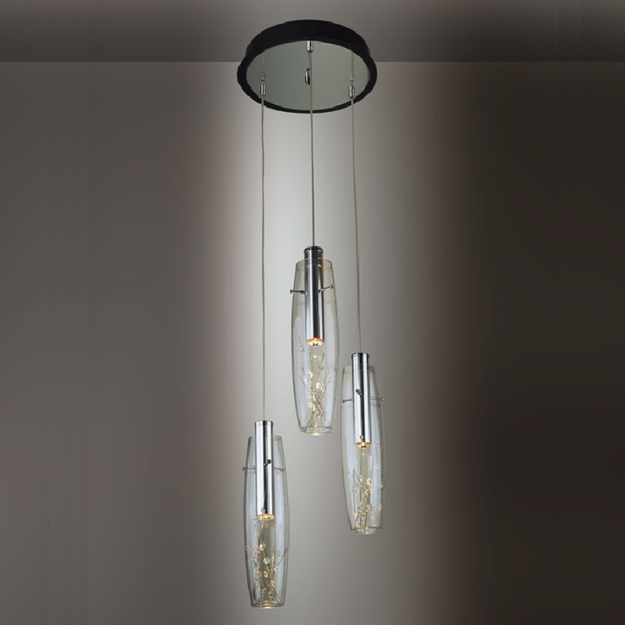 Glass hanging lamp DP196