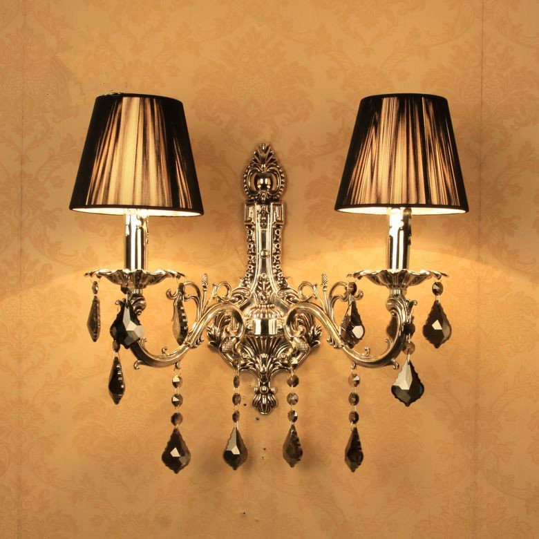 zinc alloy crystal wall lamp MB-6001-2