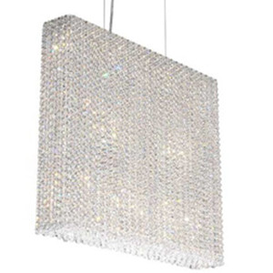 Rectangle crystal pendant lamp ALD1108-D8839