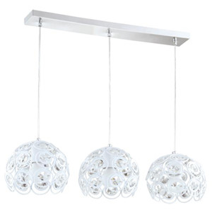 Pendant lamp with three shades DP803-1311534