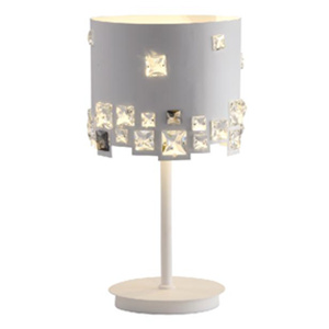 table lamp with White metal and  crystal DT901-1310002-table lamp with White metal and  crystal DT901-1310002