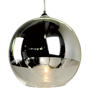 Chrome glass pendant lamp DP801-12348