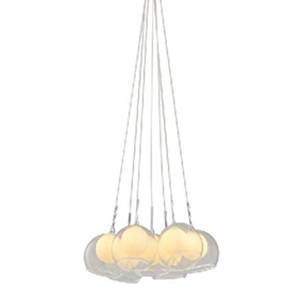 7 clear glass pendant DP807-1310340