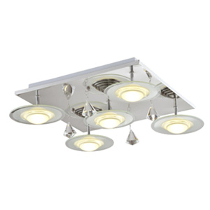 Ceiling lamp with square plate DC315-LD13535-Ceiling lamp with square plate DC315-LD13535