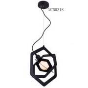 custom metal frame pendant lamp Home indoor pendant light fancy industrial hanging  lighting