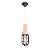 Home decoration modern pendant lamp wood light,Pendant lamp wood with metal frame